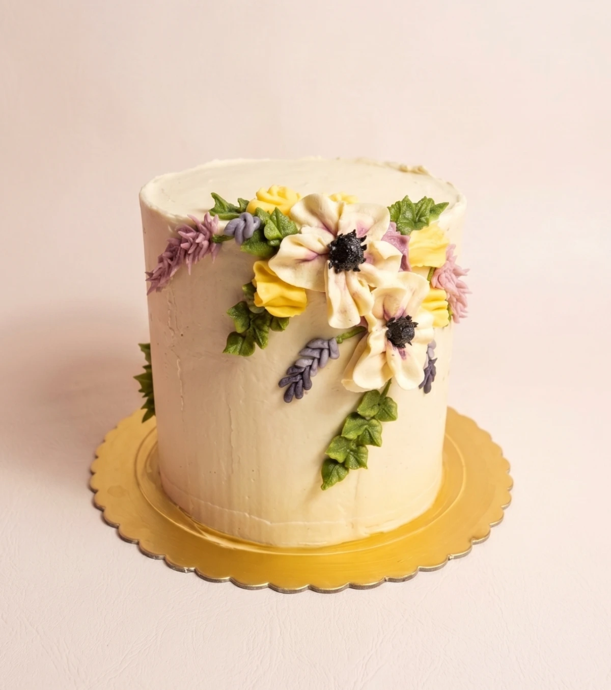 5 inch buttercream cake — design 2